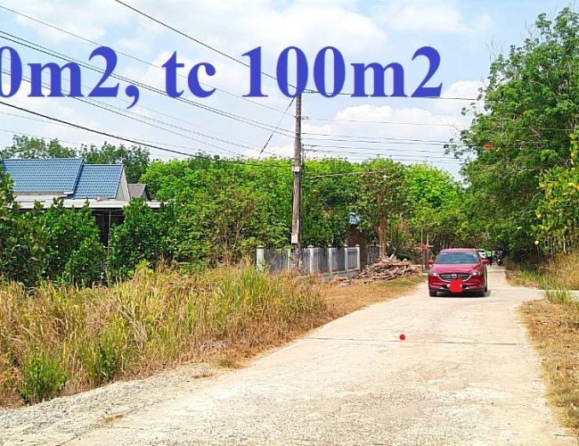 Chính chủ cần bán lô đất 200m2 ở thị xã Chơn Thành giá rẻ